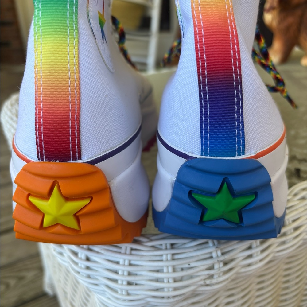 Converse Run Star Hike High Top Pride Men Size 9 or Womens 10.5 170824c New New - Picture 15 of 15
